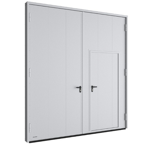 Распашные гаражные ворота 1800x2400