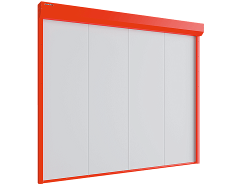 Противодымные шторы с пределом огнестойкости E60 (2500x2500)